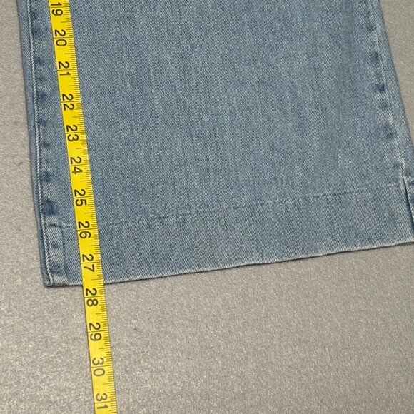 Everlane The Summer Wide Leg Jean Light Wash Jeans Size 29 Denim 100% Cotton - Picture 7 of 14